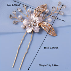 Rhinestone Bridal Wedding Hair Pins Rhinestone Hair Clips Accessories