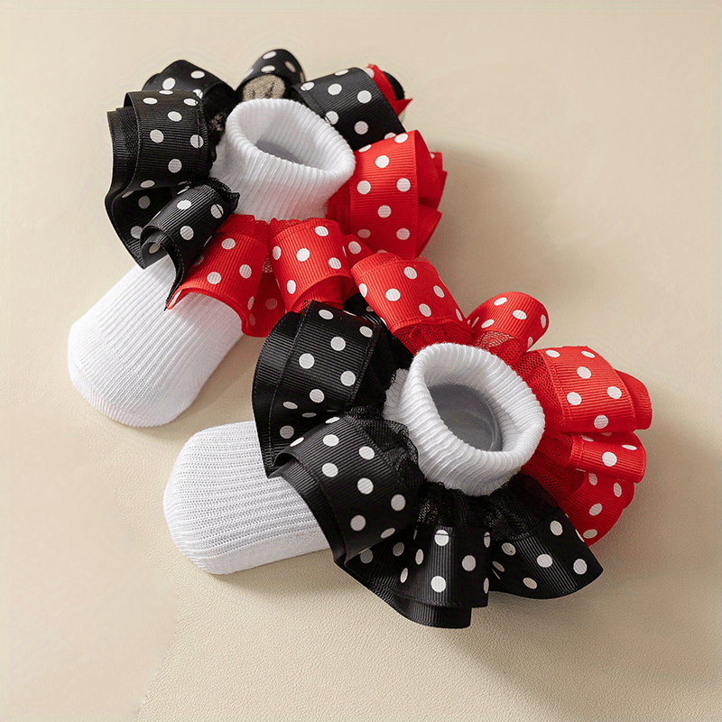Girls Lace Cotton Breathable Socks