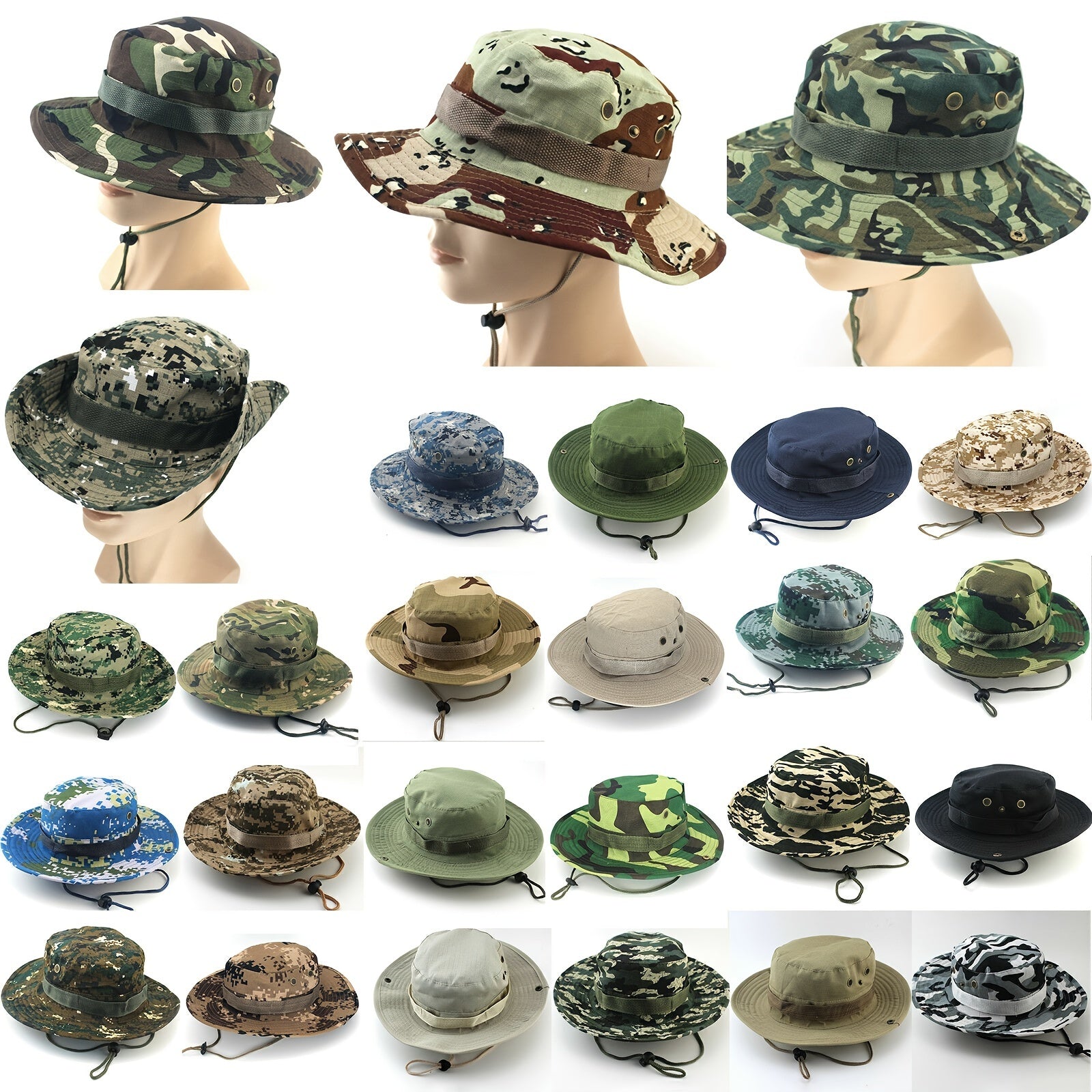 Sun Protection Bucket Hat for Outdoor Activities