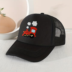 Mesh Stitching Sun Cap for Boys and Girls