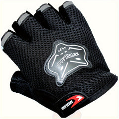 Kids' Cycling Safety Gloves with Loop Cuff & Safety Belt