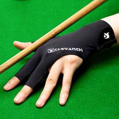 1pc Left Hand Billiard Glove Light & Breathable Three-finger Snooker Non-slip