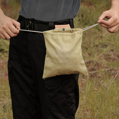 Foldable Outdoor Foraging Bag Fruit Picking Bag Waist Hanging Tool Waist Bag