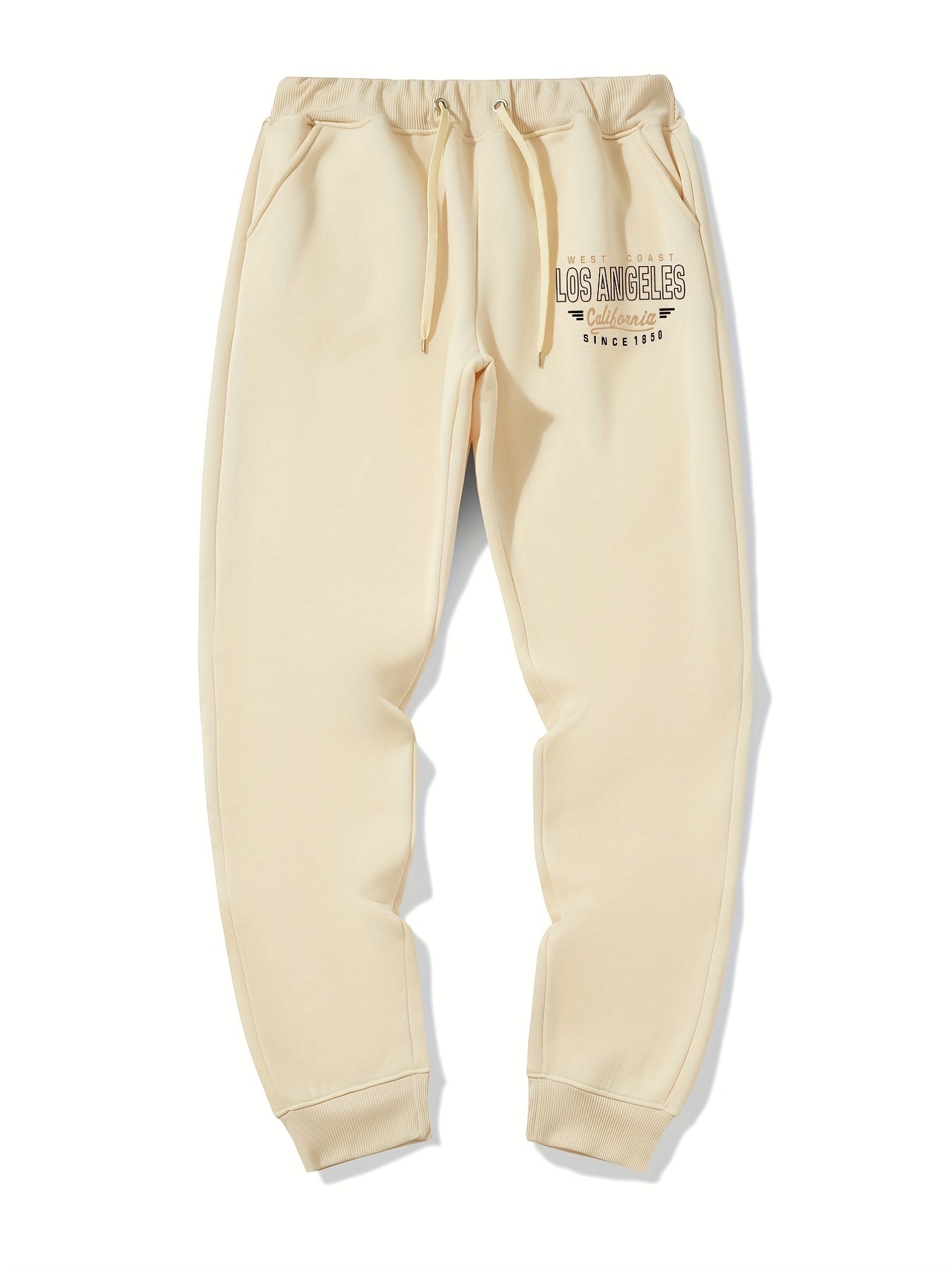LA California Casual Graphic Joggers Men's Sweatpants