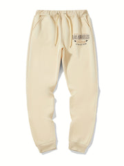 LA California Casual Graphic Joggers Men's Sweatpants