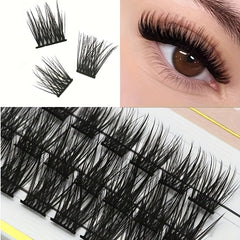 DIY Cluster Eyelash Large Capacity Natural Look False Eyelashes