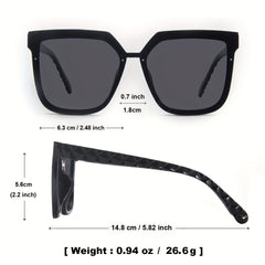 Men's Large Frame Sunglasses UV Protection for Outdoor Travel