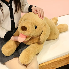 Giant Labrador Dog Plush Pillow Soft Polyester Stuffed Animal
