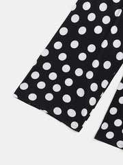 Polka Dot Pajamas Set - Cami Top & Pants Lounge Two Piece Set