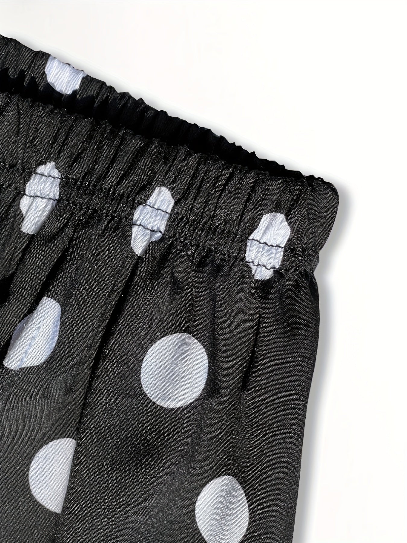 Polka Dot Print Jogger Pants Casual Every Pants Women's Clothing