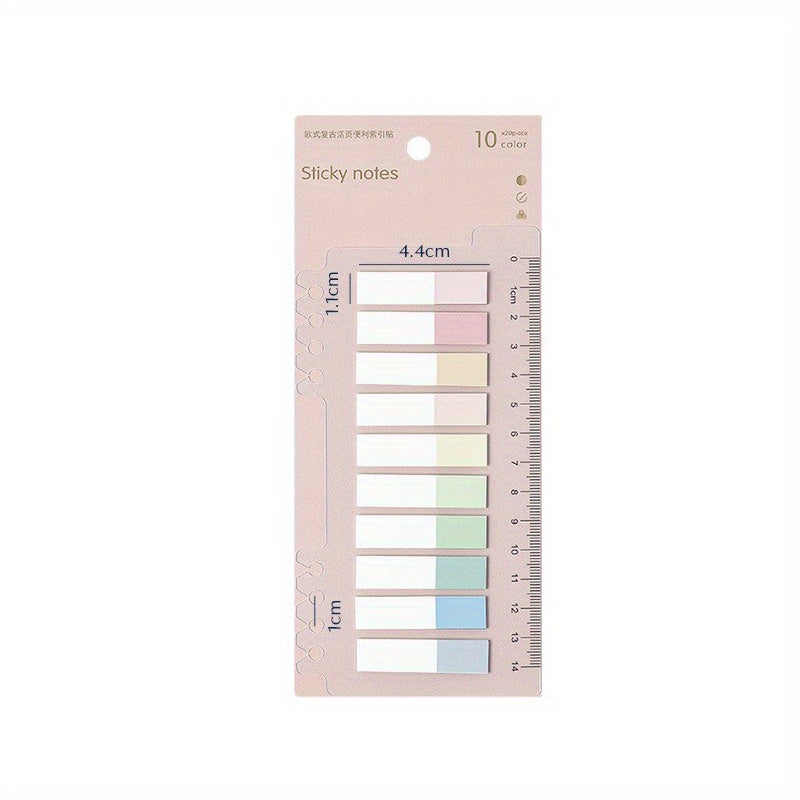 Morandi Translucent PET Index Sticker - Small Label Sticker
