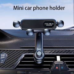 Car Phone Holder With Gravity Sensing, Rotatable Air Outlet Mount