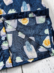 Boys Grass & Stone Short Sleeves Hawaiian Shirt for Beach Vacation