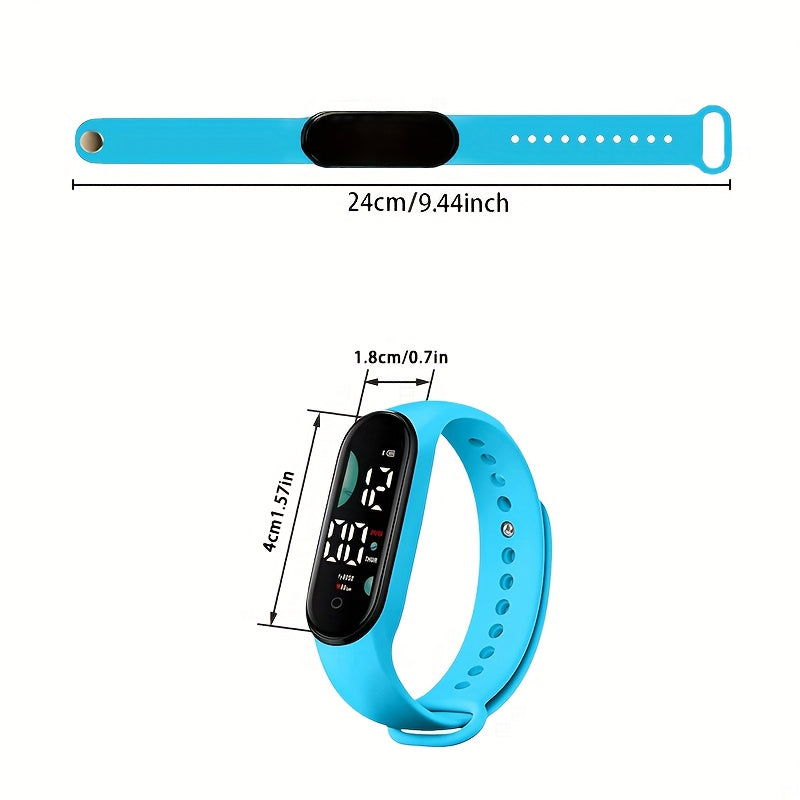 10 Pack Teen Digital Sports Watches, Lightweight & Durable, Colorful Design