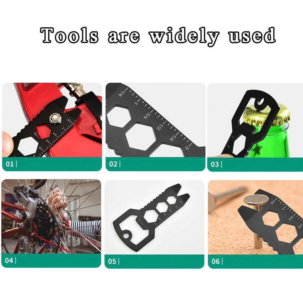 Multi-Tool Keychain with Bottle Opener, Can Opener, Screwdriver