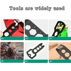 Multi-Tool Keychain with Bottle Opener, Can Opener, Screwdriver