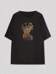 Men's Summer Outdoor Graphic T Shirt Breathable Stretchy