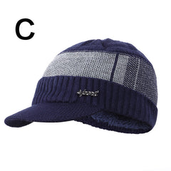 Thermal Fleece Hat Halter Set Thickened