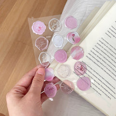 3D Sealing Wax Stickers Journal Decoration Small Stickers
