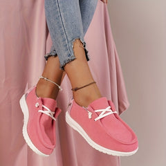 Women's Round Toe Slip On Low Top Walking Shoes