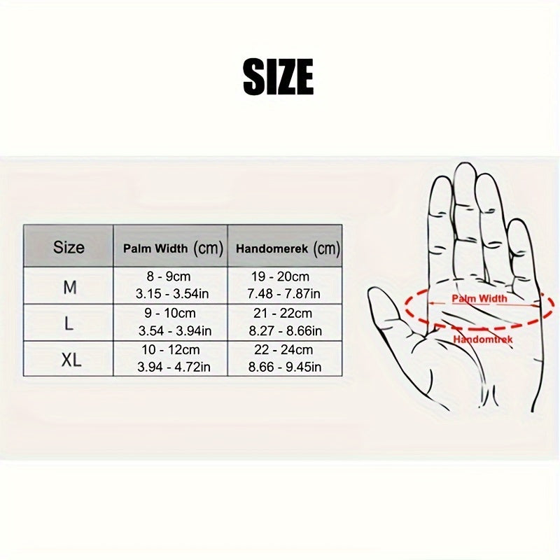 Off-road Full Finger Gloves Touch Screen Wind Cold Resistant