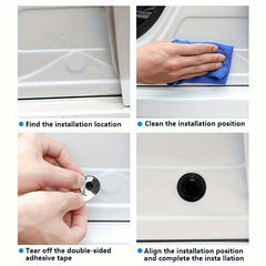 Car Door Shock Absorbing Cushion Anti-collision Strip Rubber Pier