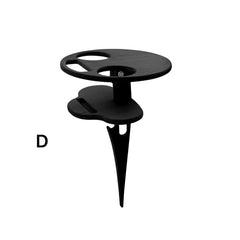 Wooden Wine Table Folding Portable Camping Table For Outdoor Picnic Beach