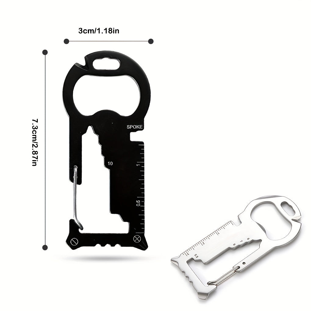 Multitool Card w/ Bottle Opener Screwdriver Key Ring