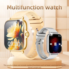 Full Touch Smartwatch: Wireless Calling, Notifications, USB Charging