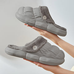 Women's Waterproof Indoor & Outdoor Slippers with Plush Lining