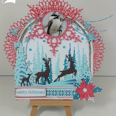 Metal Cutting Die Stencil Santa Claus For Card Decoration DIY Scrapbooking