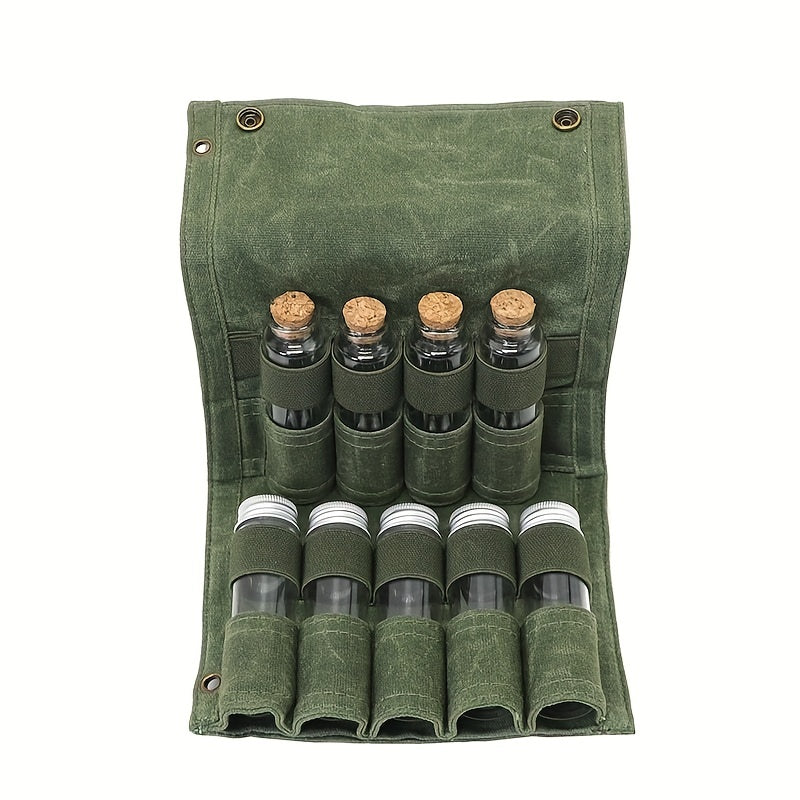 Portable Camping Spice Bottle Bags for Seasoning Storage