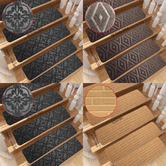 Non Slip Carpet Stair Treads Rimmed Stair Treads Anti skid Carpet Mats