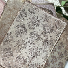 50pcs Retro Flower Note Paper Journal Diary DIY Decoration
