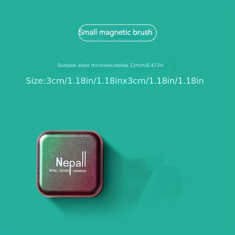 Magnetic Brush Glass Cleaning Tool Double Sided Scrubber