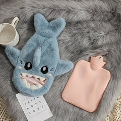 1pc Plush Hot Water Bag PVC Hand Warmer Christmas Gift