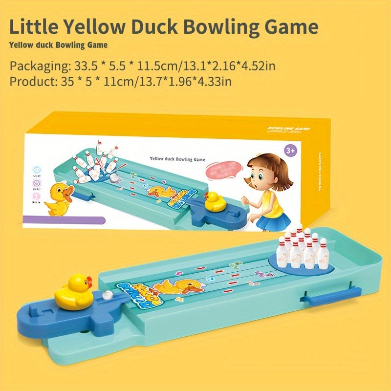 Desktop Bowling Indoor Tabletop Game Mini Bowling Toy