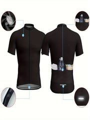 Men's Downhill Cycling T-Shirt Quick Dry Breathable Mountain Bike Sportswear