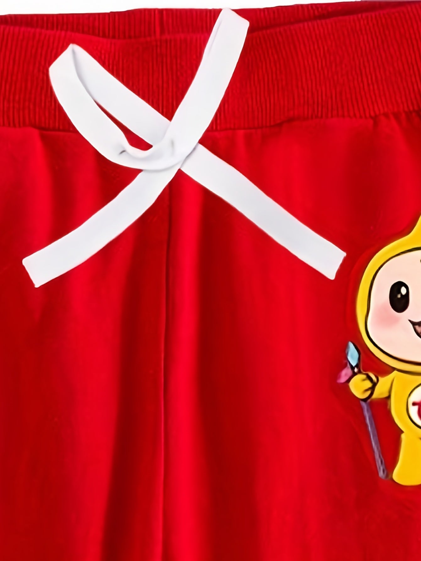 Boys Casual Cartoon Drawstrings Pants Summer Holiday