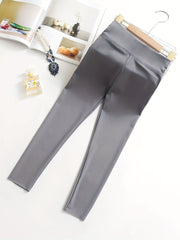 Girls Athletic Yoga Leggings High Waist Tight Slim Pants