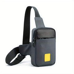 Casual Chest Bag Crossbody for School Office Passport Money Cell Phone Holder