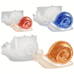3D Snail Silicone Mold for Desktop Ornament, Valentine Anniversary Decoration