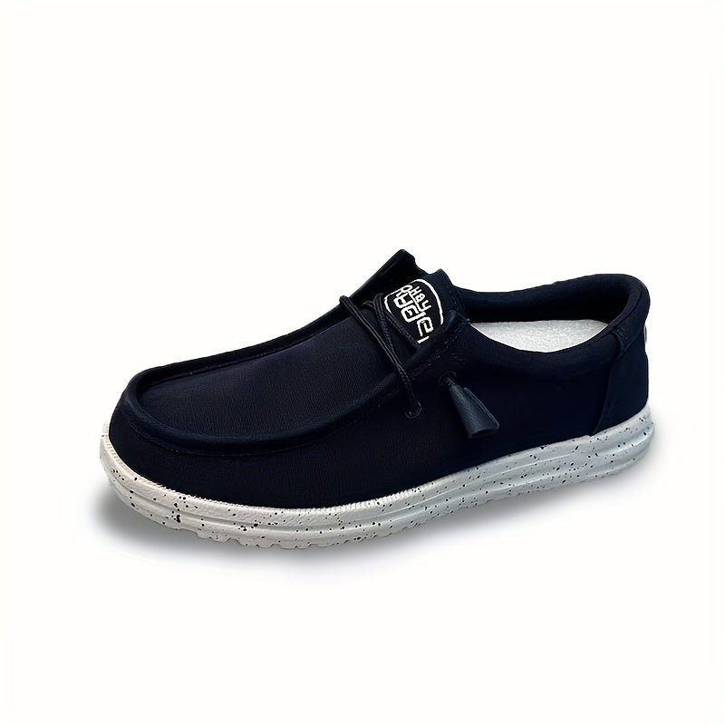 Men's Lightweight Lace-up Loafer Shoes Breathable Non-Slip Summer Shoes