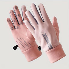 Women's Waterproof Touch Screen Sports Gloves for Cycling