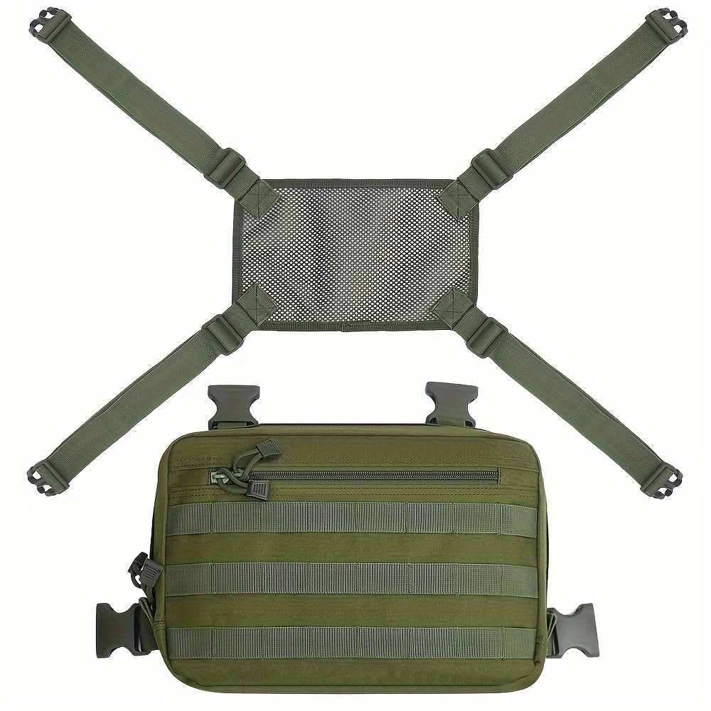Outdoor Sports Chest Bag Mesh Breathable Chest Bag