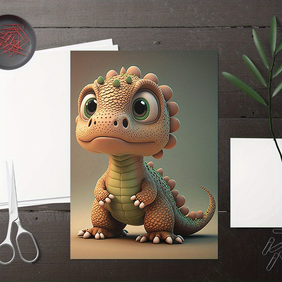 Baby Dinosaur Wall Sticker Modern Art for Kids Room Nursery Decor