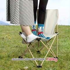 Portable Camping Folding Chair for Beach and Fishing