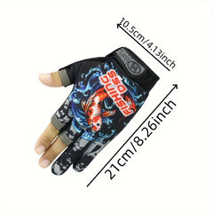 Anti-slip Fishing Gloves Wear-resistant Fingerless Gloves