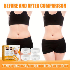 2 Pairs Silicone Magnetic Toe Rings - Slimming Toe Rings & Separators