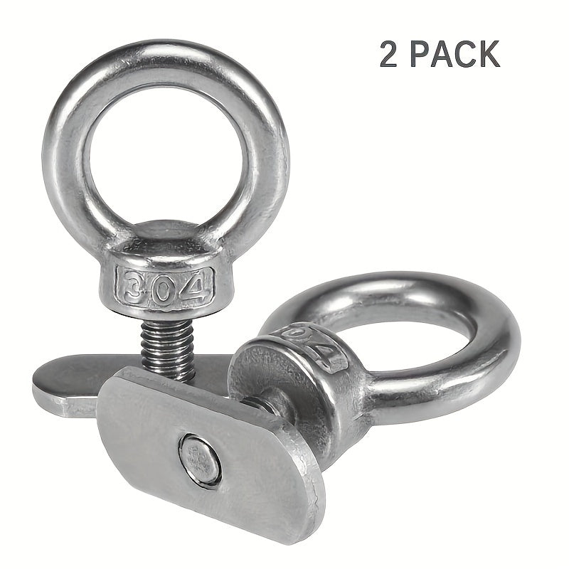 304 Stainless Steel Tie Down Eyelet for Kayaking Bungee Cord & Rope